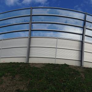 Noise barrier A1, The Netherlands